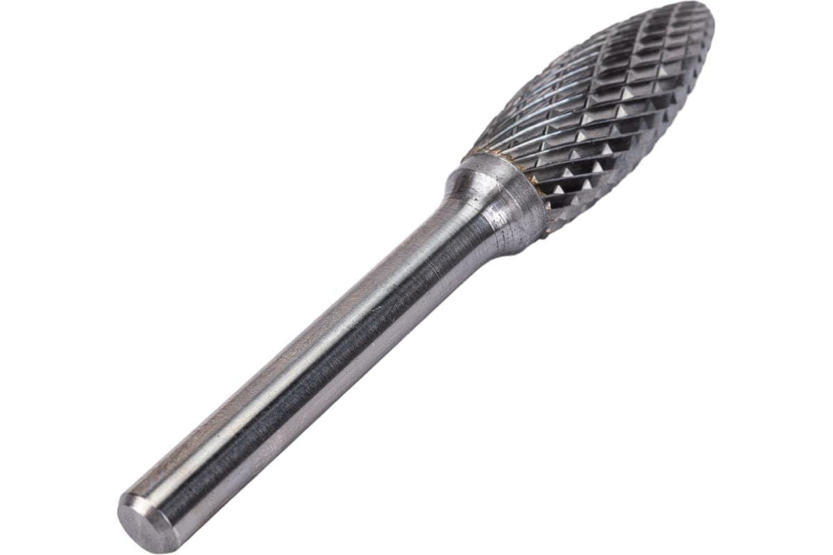 Бор-фреза твердосплавная RUKO HM H(FLH) 12,0x30x75x6 мм 116220