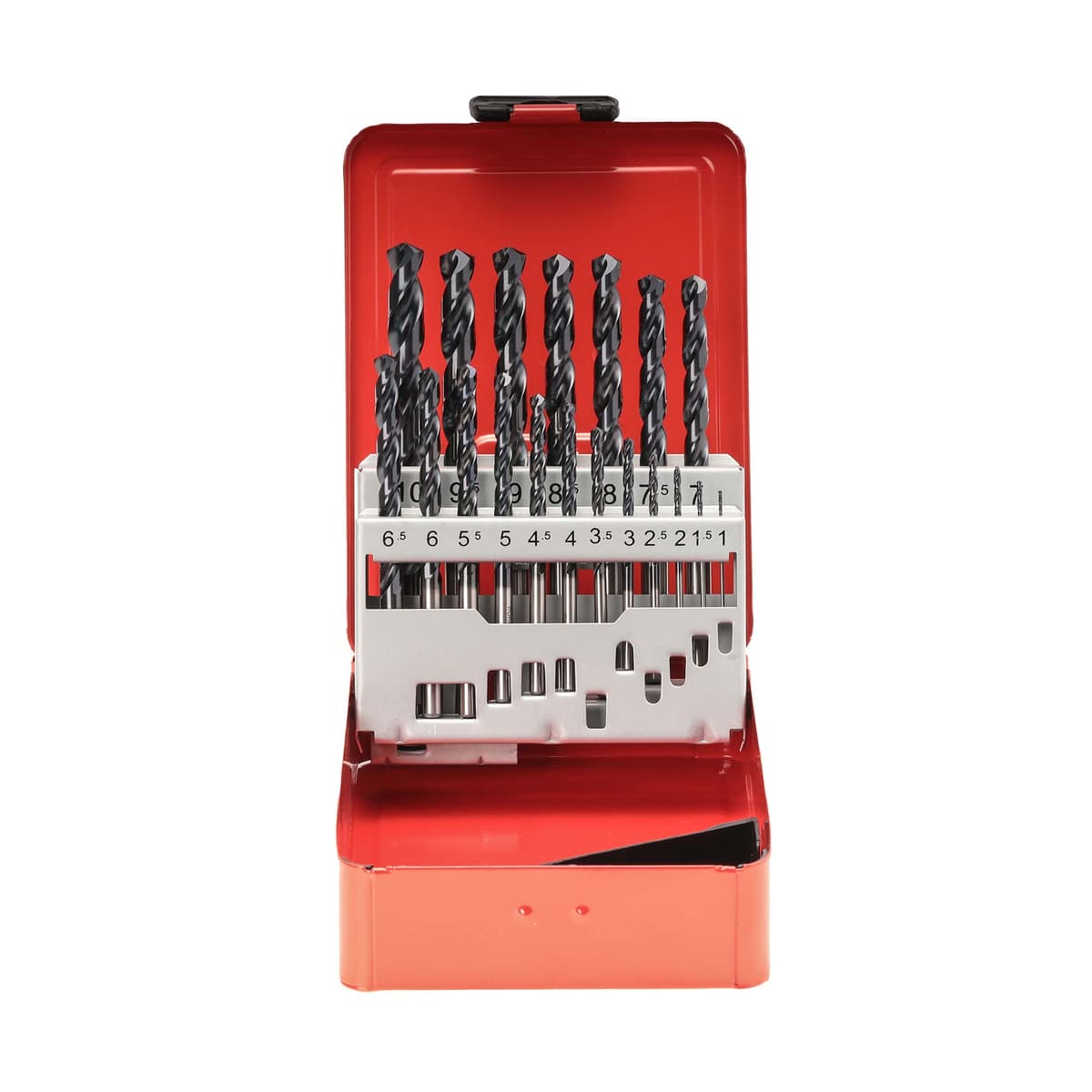 Набор сверл RUKO HSSE-Co8 TiALN 130° DIN338 1,0-10,0 мм 19 шт 281214EF