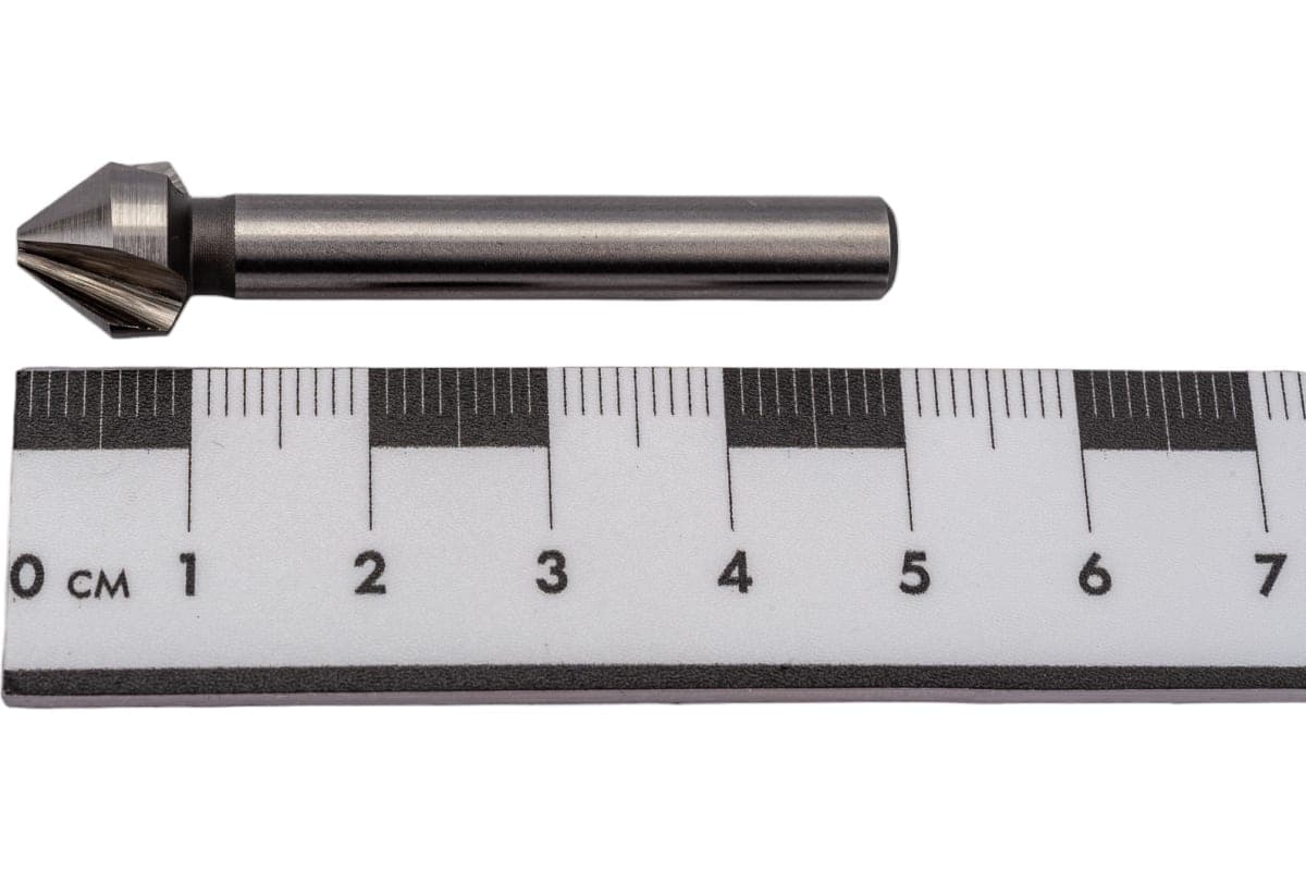 Зенковка RUKO ц/х 75° 10,4 мм HSS-G 3z L50 мм Ø6 мм 102223