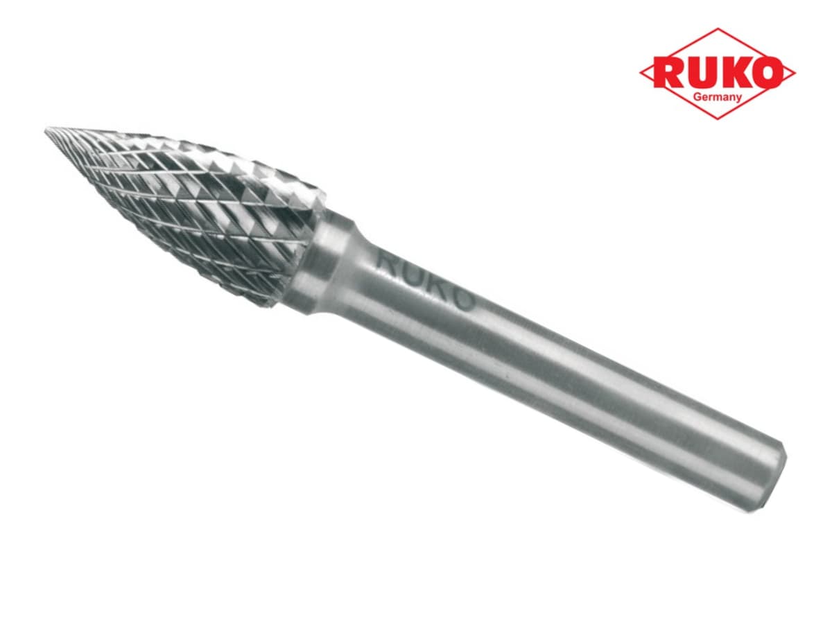 Бор-фреза твердосплавная RUKO HM G(SPG) 6,0x18x58x6 мм 116025