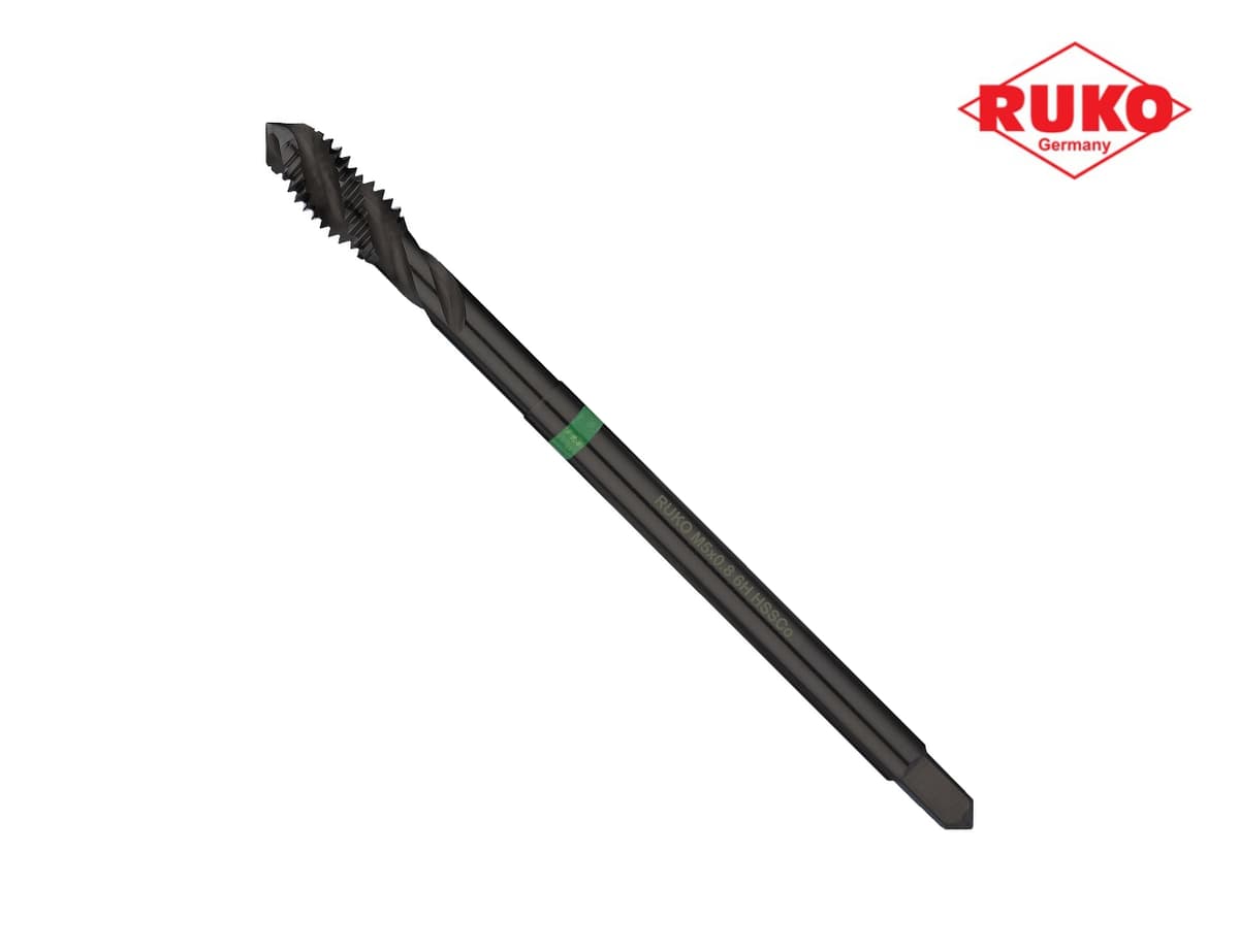 Метчик винтовой машинный RUKO HSSE VAP DIN376 6h R35 метрическая резьба М5х0,8 мм 233050VA