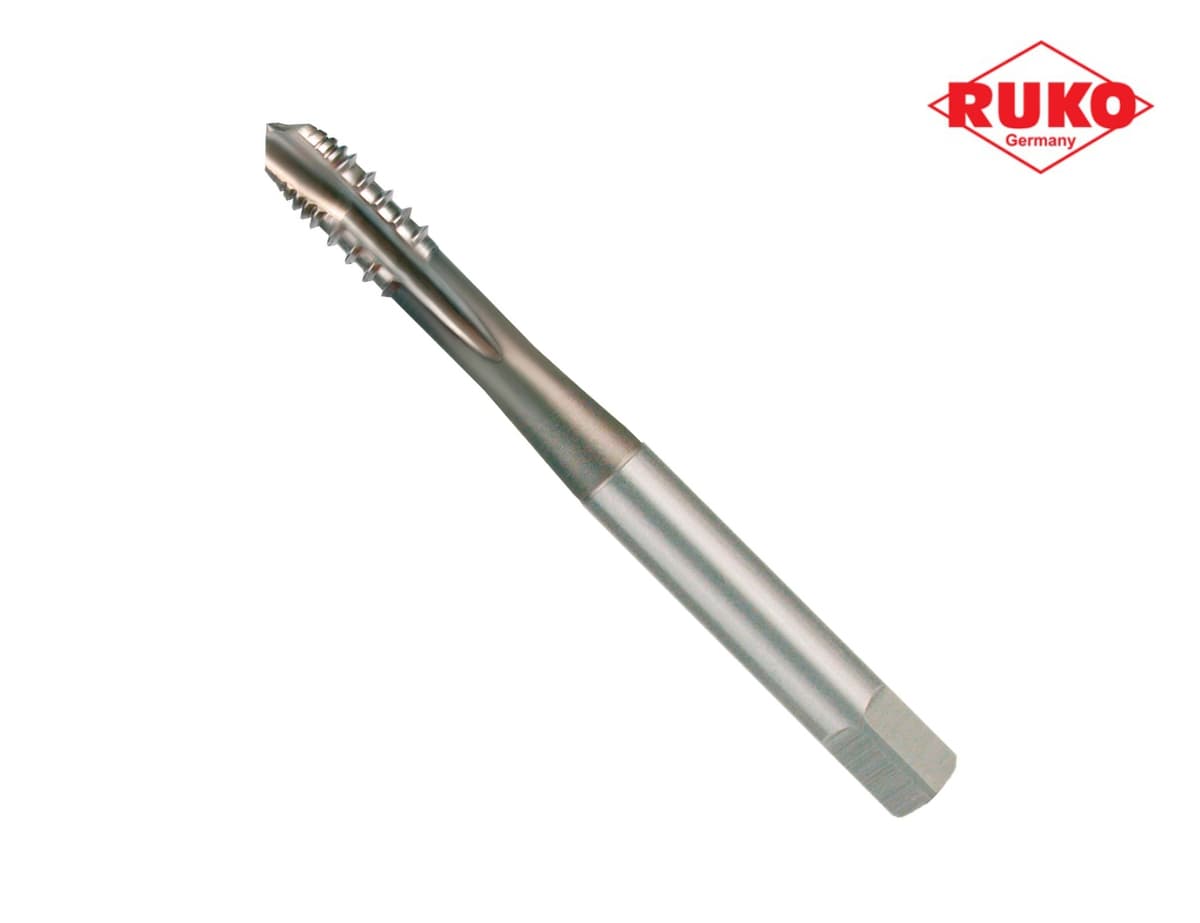 Метчик шахматный машинный RUKO HSS-G DIN371 6h метрическая резьба М6х1,0 мм 272060