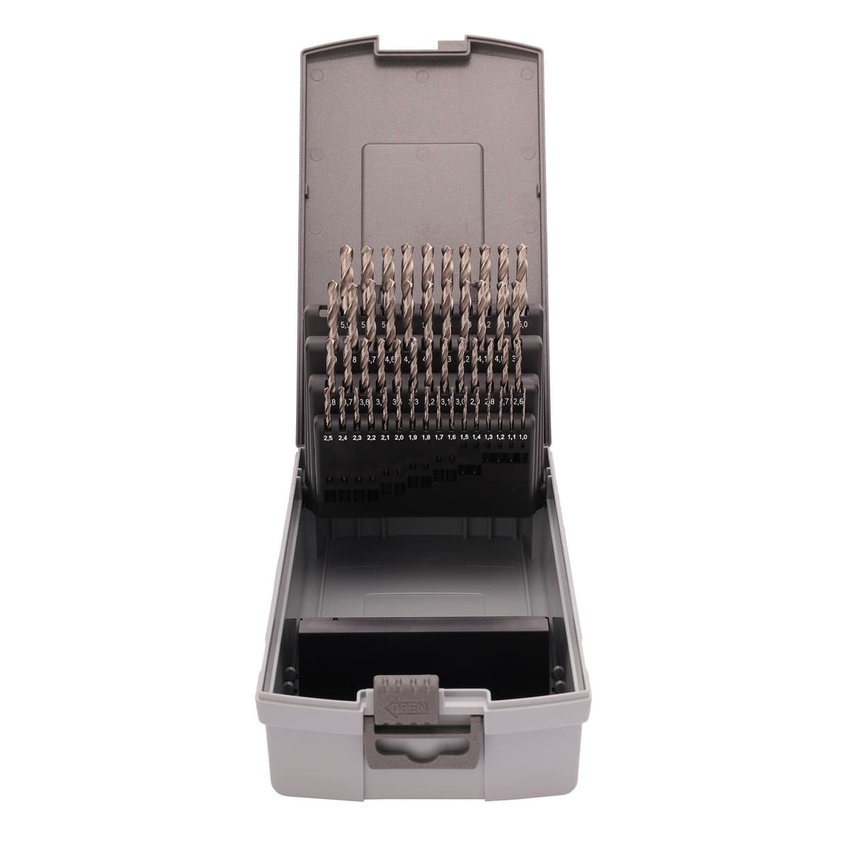 Набор сверл RUKO HSS-G 118° DIN338 1,0-5,9 мм 50 шт 214217RO