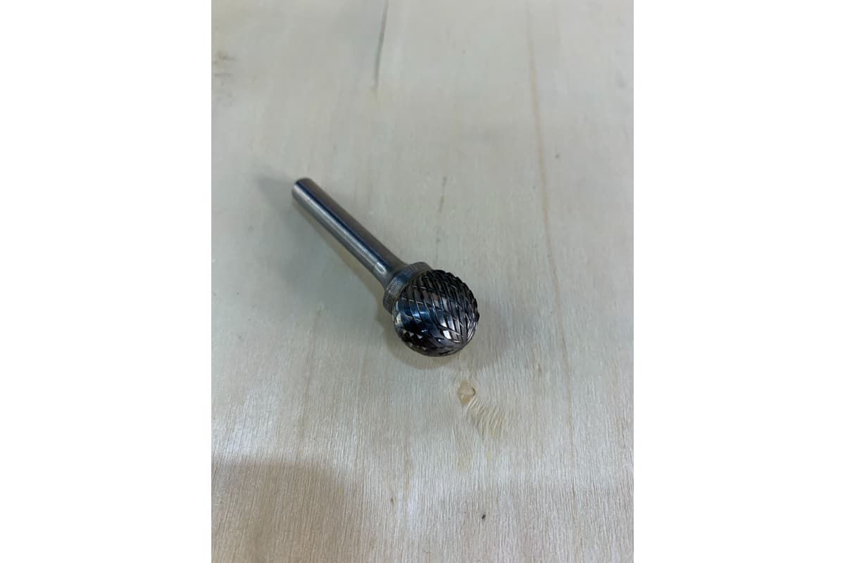 Бор-фреза твердосплавная RUKO HM D(KUD) 16,0x14,4x54x6 мм 116045