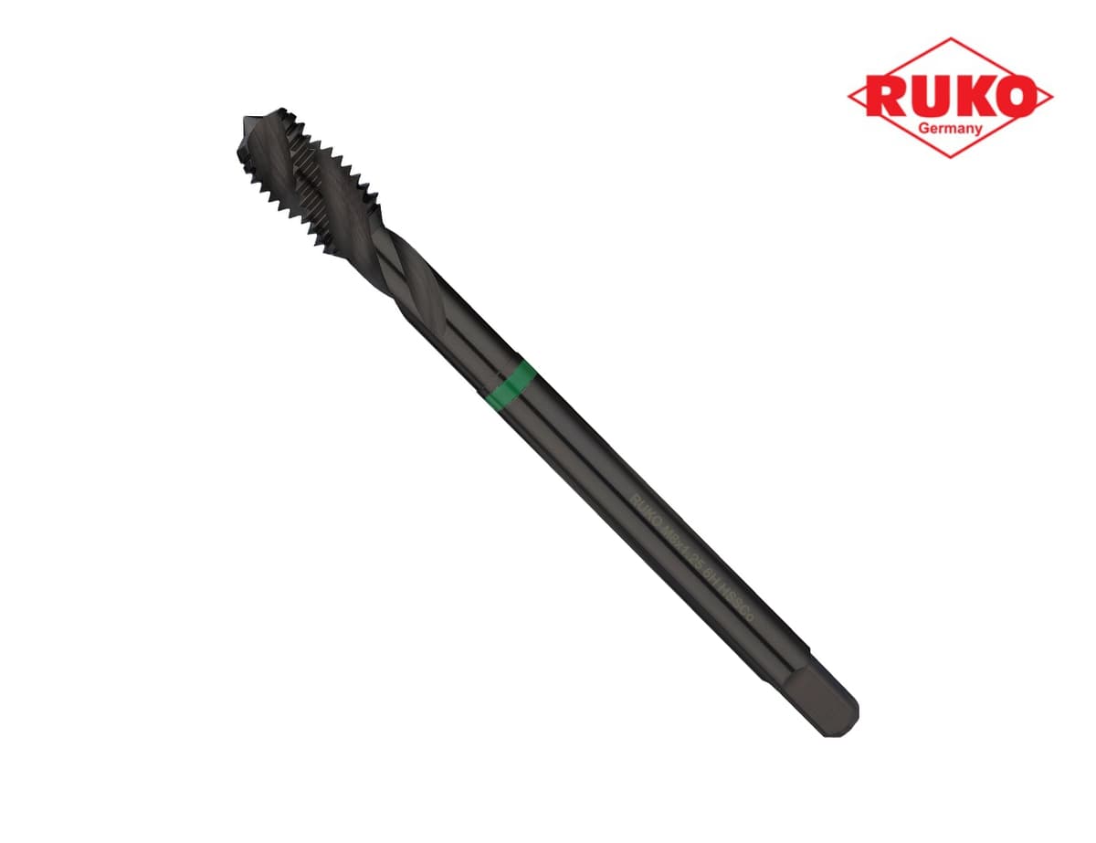 Метчик винтовой машинный RUKO HSSE VAP DIN376 6h R35 метрическая резьба М8х1,25 мм 233080VA