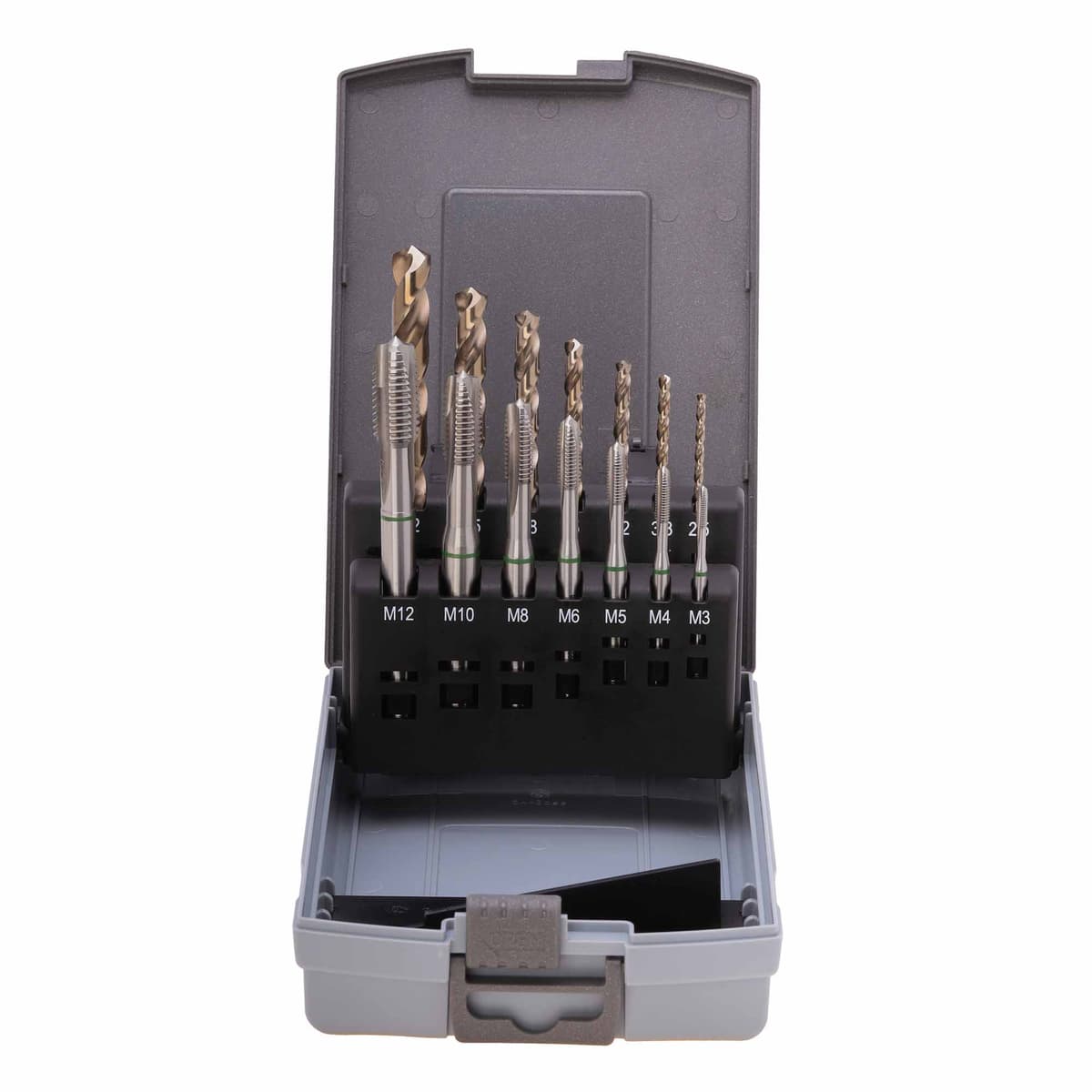 Набор машинных метчиков RUKO 14 предметов M3-M12 HSSE DIN371/376 245051RO