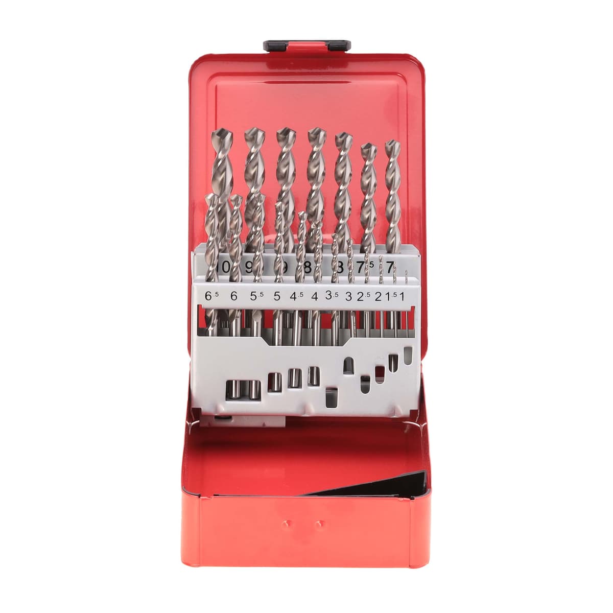 Набор сверл RUKO HSSE-Co5 130° UTL3000 DIN338 1,0-10,0 мм 19 шт 229214