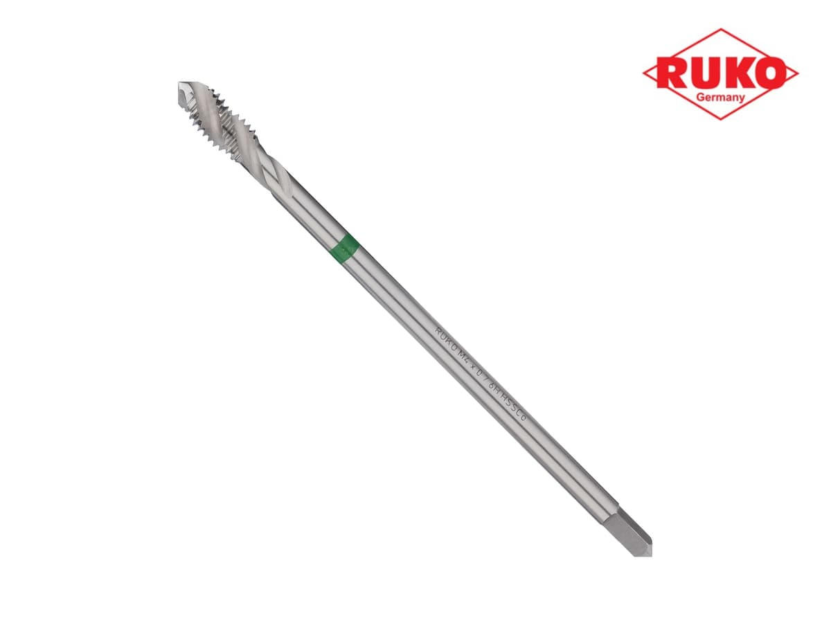 Метчик винтовой машинный RUKO HSSE DIN376 6h R35 метрическая резьба М4х0,7 мм 233040E