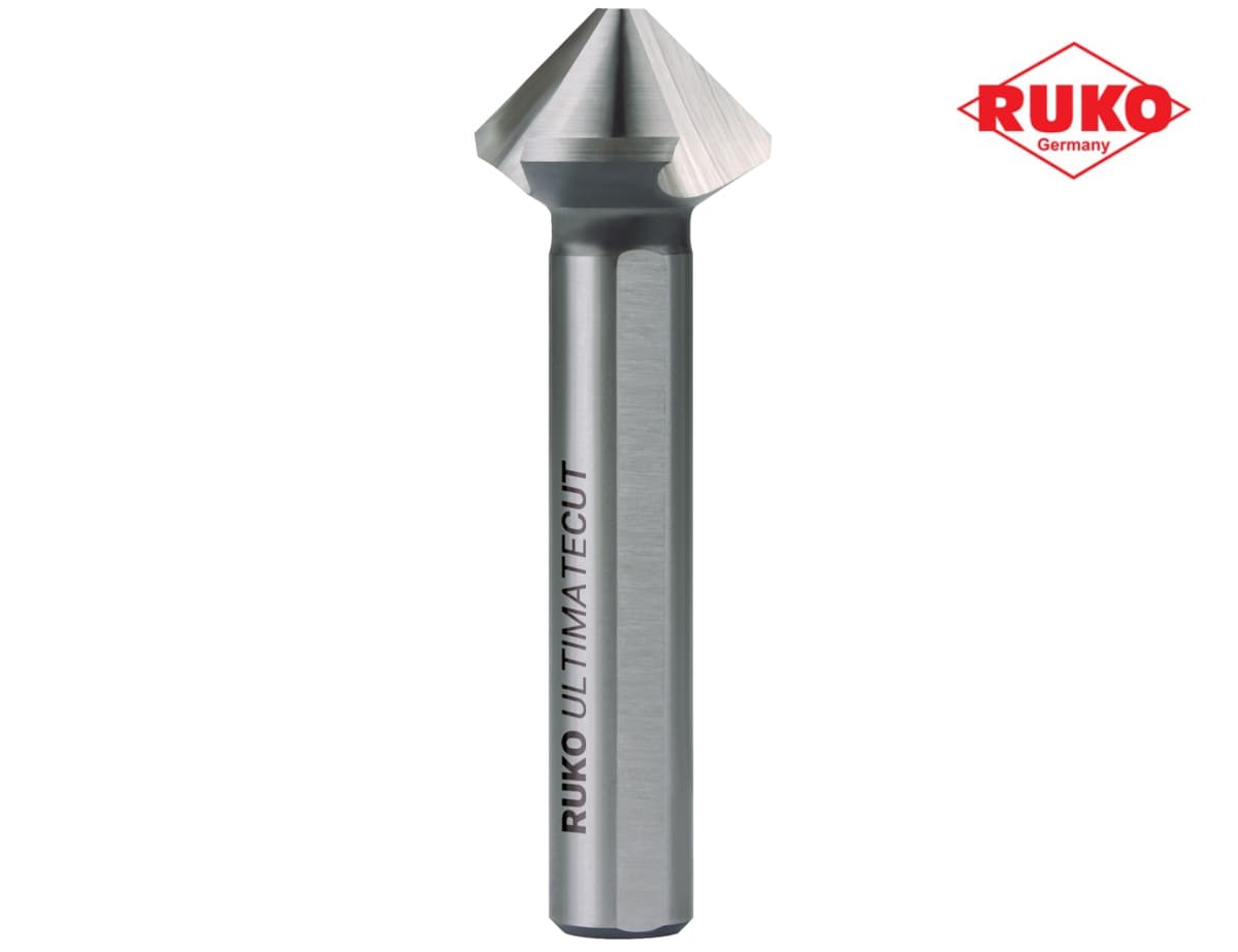 Зенковка RUKO UltimateCut ц/х 90° 8,3 мм HSSE-Co5 3z DIN335C L50 мм Ø6 мм 102771E