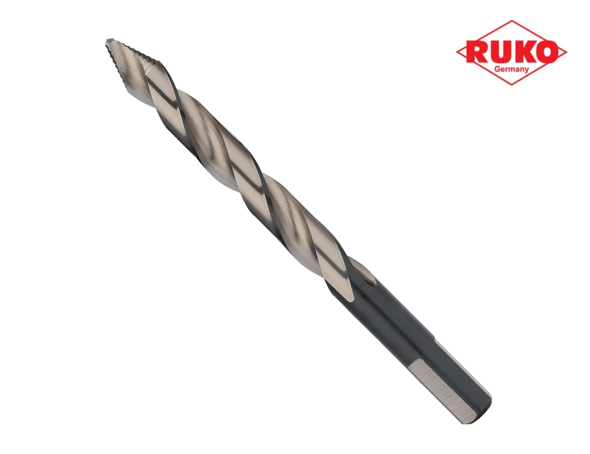 Сверло по металлу RUKO FlowSTEP HSS-G 12,5x151/101 мм DIN338 h8 5xD 118° 259125