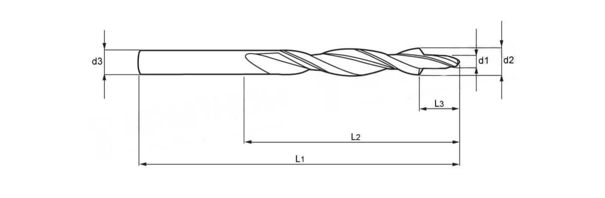 Комбинированное сверло-зенкер RUKO HSS-G VAP M8 90° DIN8374 8,4x15x19/114/169 мм 102605