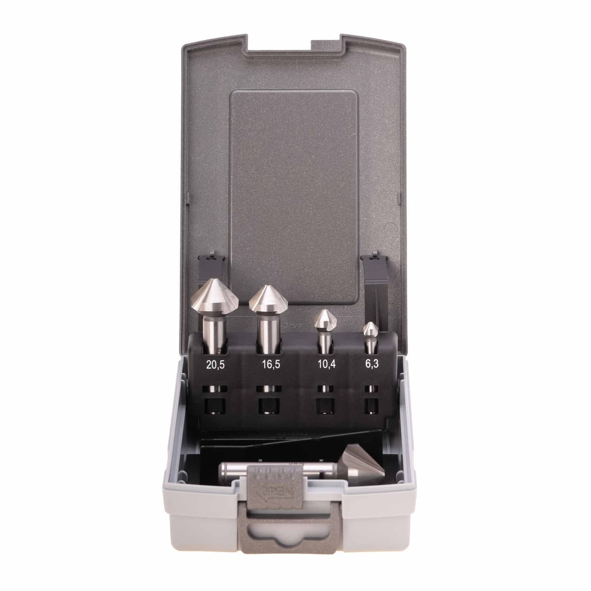 Набор зенковок RUKO 90° 6,3-25 мм DIN335C HSS-G 3z 5 шт 102154RO