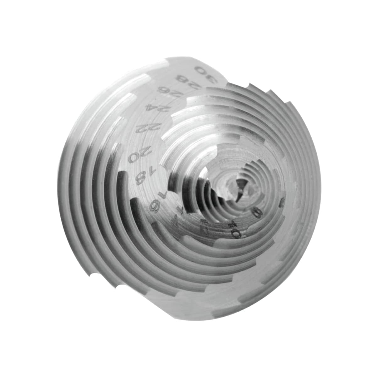 Сверло ступенчатое по металлу RUKO HSSE-Co5 VA 4,0-20,0 мм 9 ступ. L=75 мм d=8 мм 101051E