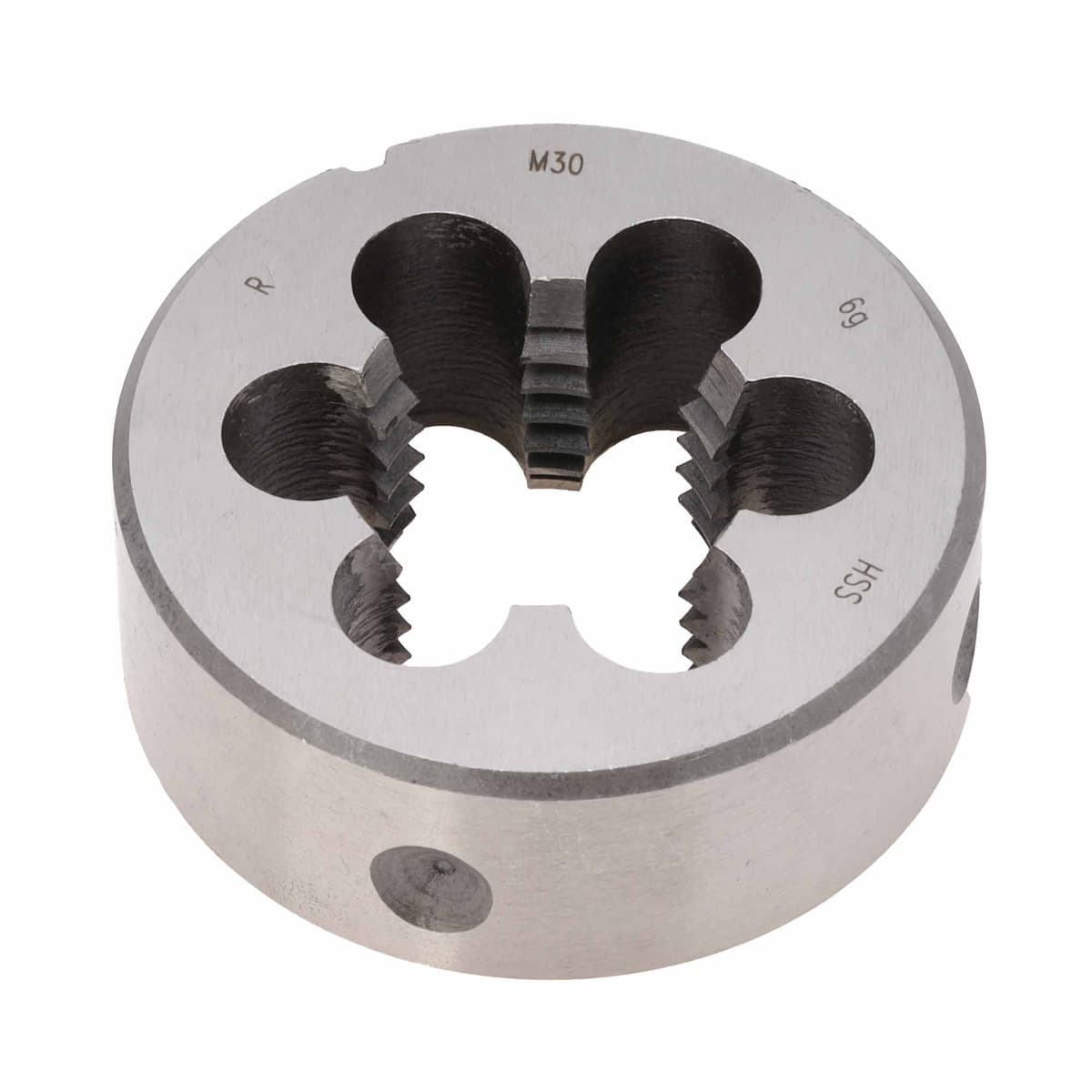 Плашка правая метрическая RUKO М30х3,5 мм HSS DIN EN 22568 6g 65х25 мм 237300