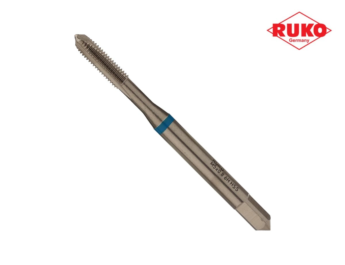 Метчик машинный RUKO HSS-G DIN371 6h метрическая резьба М5х0,8 мм 232050