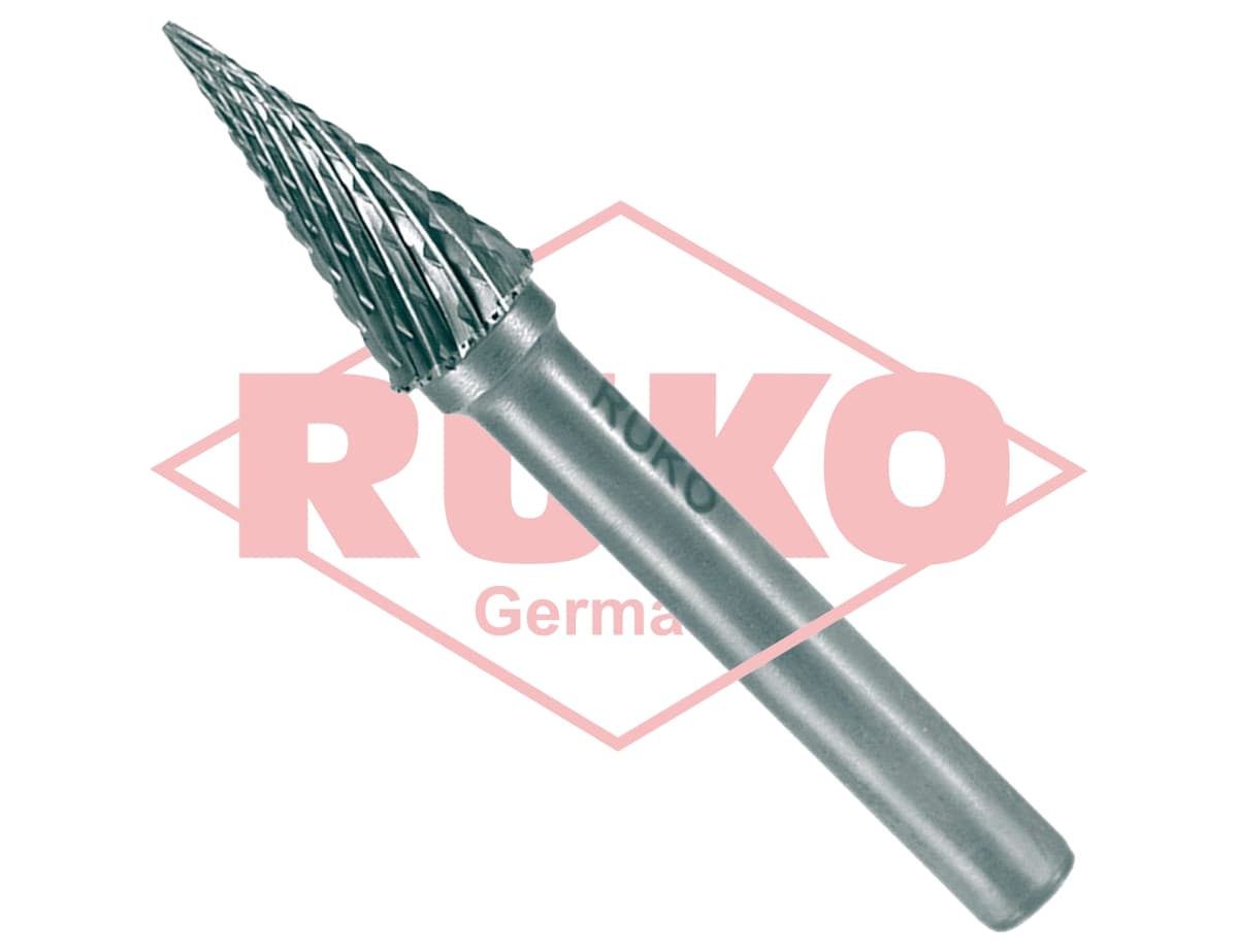 Бор-фрезы твёрдосплавные остроконическая форма M (SKM)