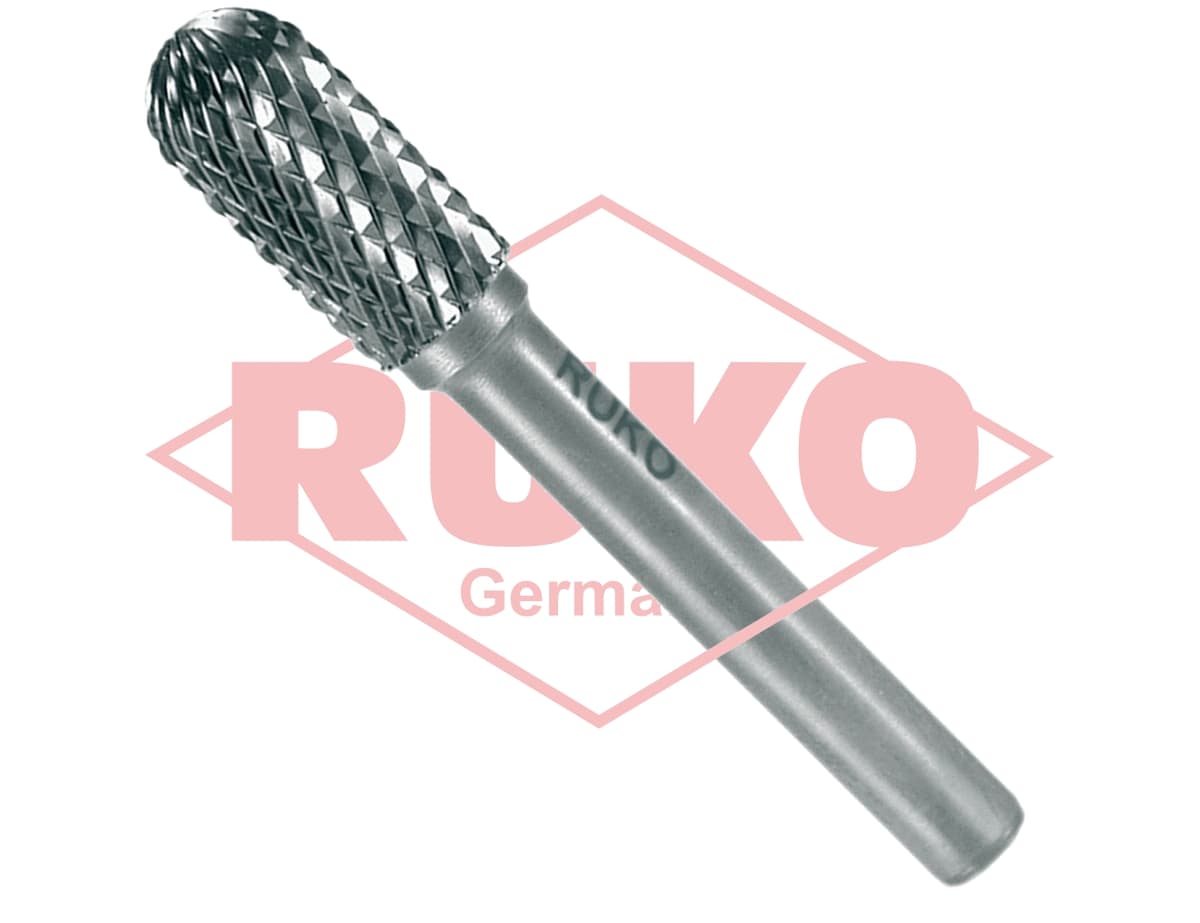 Бор-фрезы твёрдосплавные форма C сфероцилиндрическая (WRC)