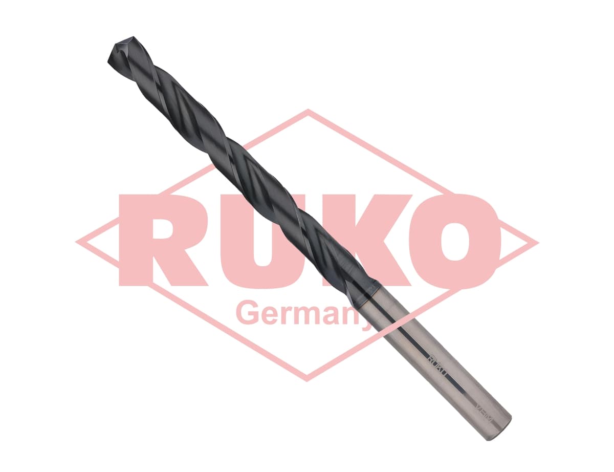 Сверла по металлу твердосплавные VHM K20 TiALN