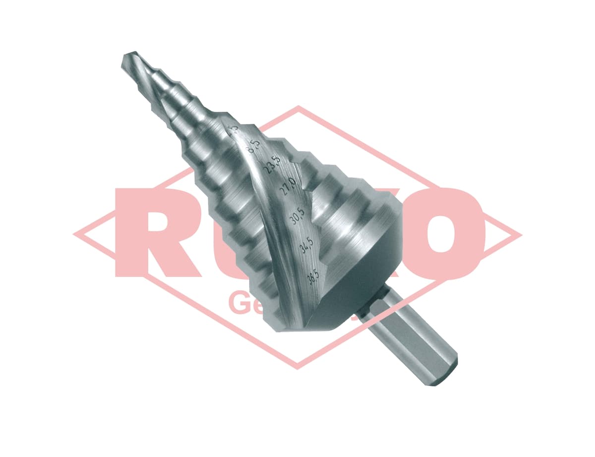 Cтупенчатые (спиральные) сверла