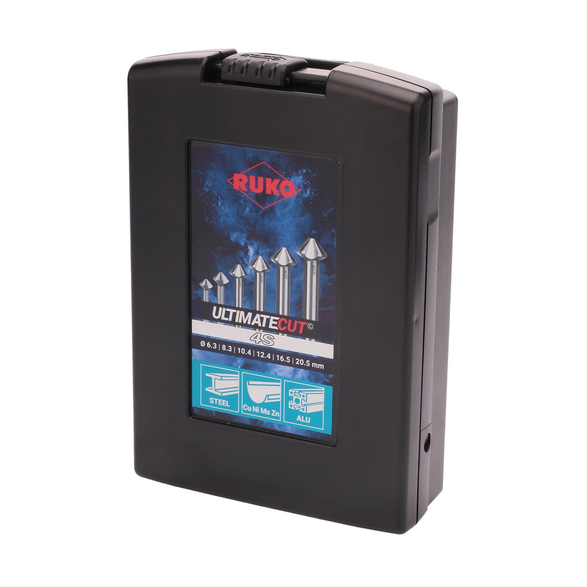 Набор зенковок RUKO UltimateCut 4S 90° 6,3-20,5 мм HSS-G 4z 6 шт 102890RO