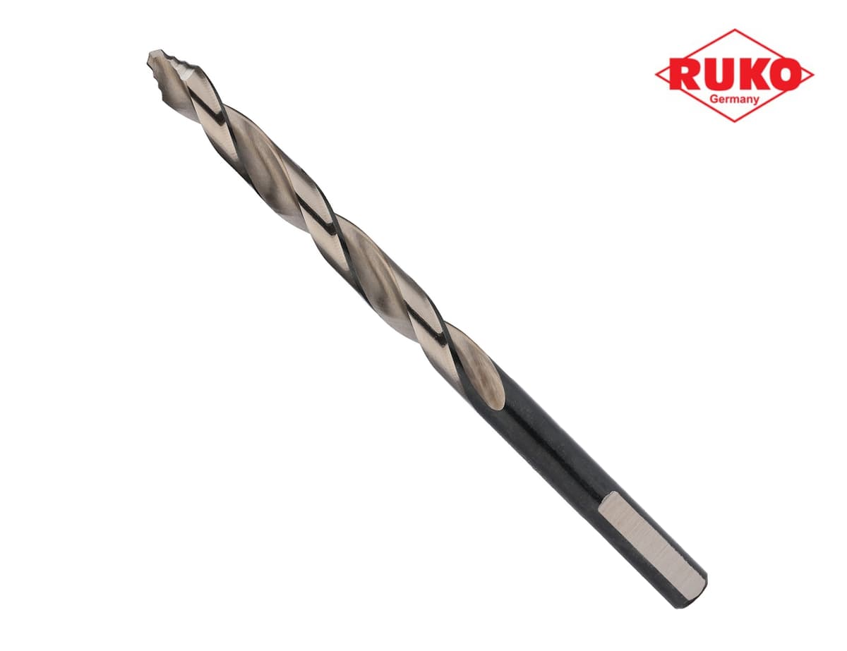 Сверло по металлу RUKO FlowSTEP HSS-G 6,0x93/57 мм DIN338 h8 5xD 118° 259060