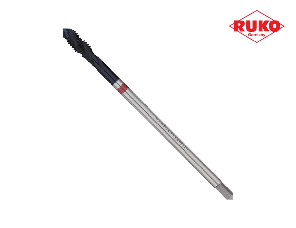 Метчик винтовой машинный RUKO HSSE TiALN DIN376 6h R35 метрическая резьба М4х0,7 мм 233040EF