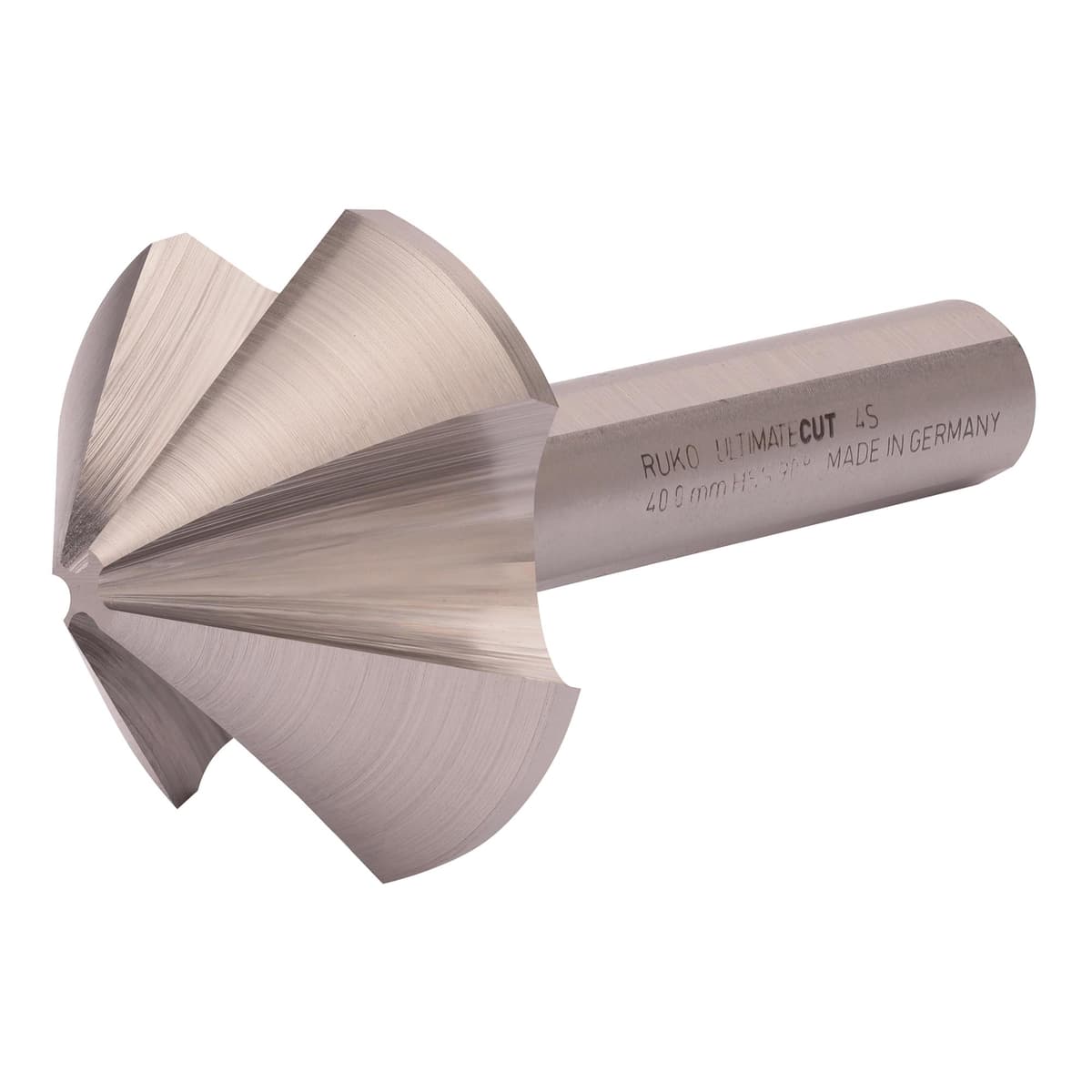 Зенковка RUKO UltimateCut 4S ц/х 90° 40,0 мм HSS-G 4z DIN335C L80 мм Ø12 мм 102894