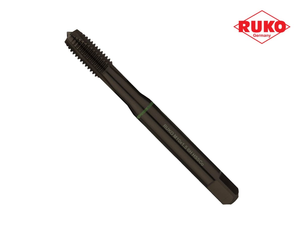 Метчик машинный RUKO HSSE VAP DIN371 6h метрическая резьба М10х1,5 мм 232100VA