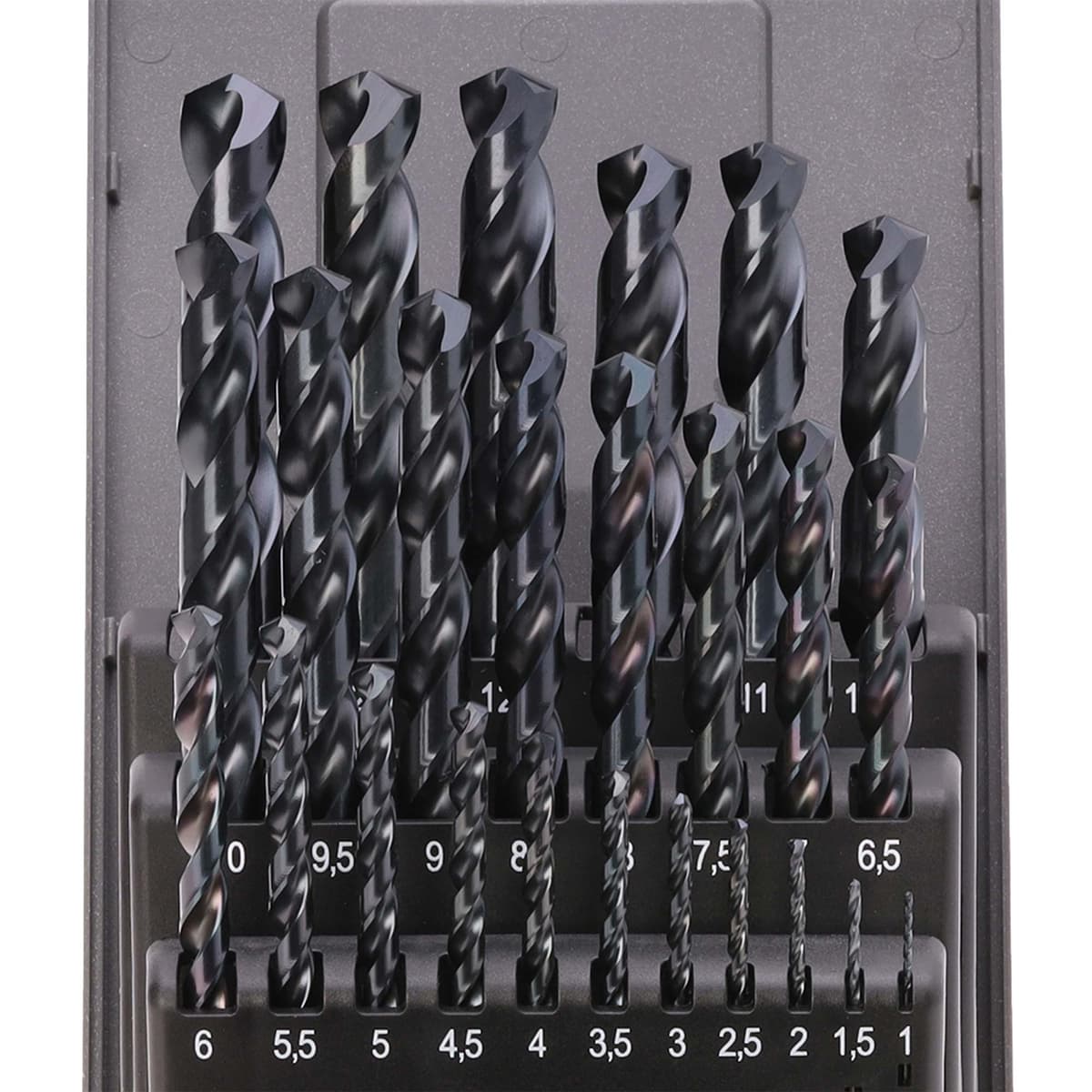 Набор сверл RUKO HSSE-Co8 TiALN 130° DIN338 1,0-13,0 мм 25 шт 281215EFRO