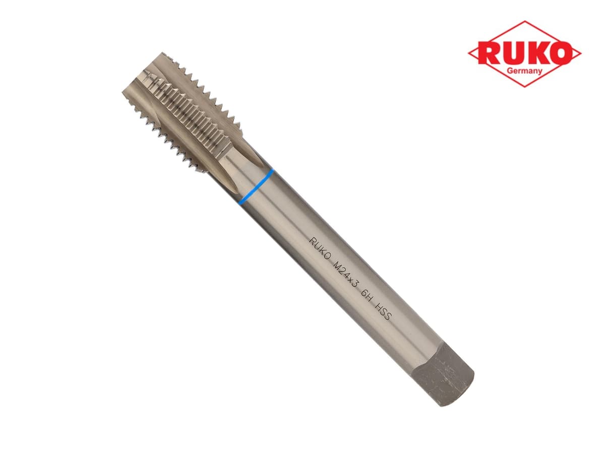 Метчик машинный RUKO HSS-G DIN376 6h метрическая резьба М24х3,0 мм 232240