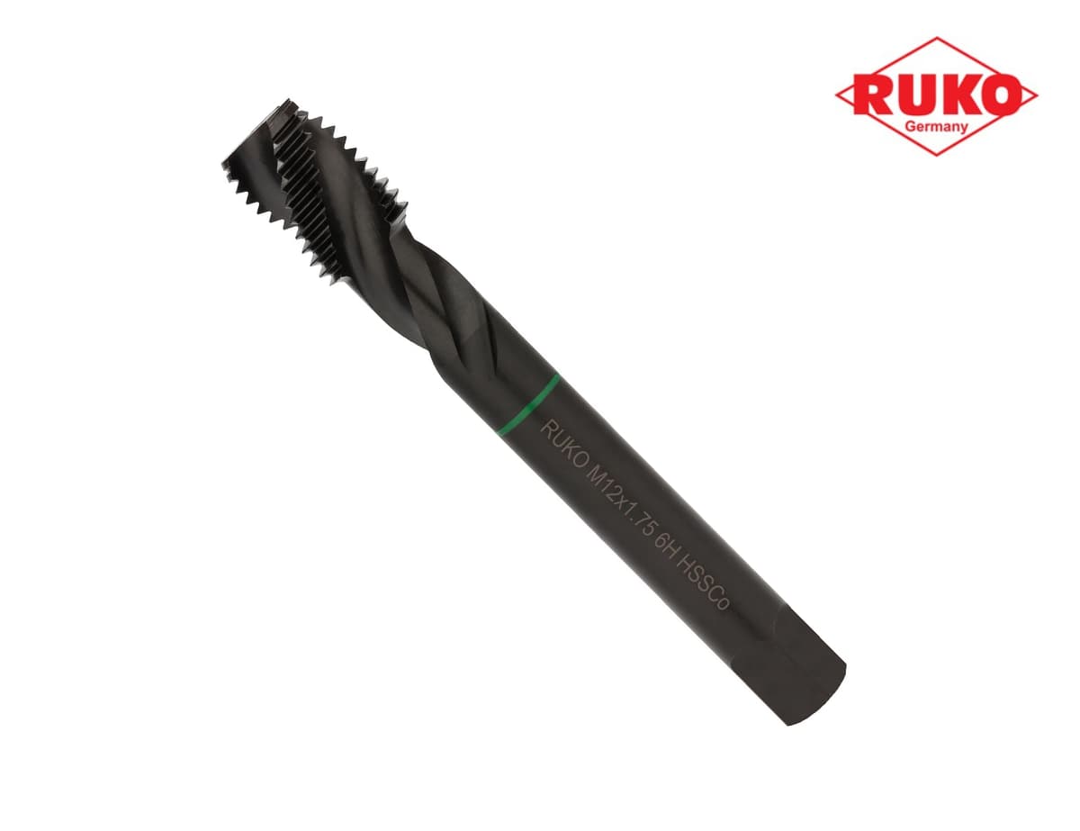 Метчик винтовой машинный RUKO HSSE VAP DIN376 6h R35 метрическая резьба М12х1,75 мм 233120VA