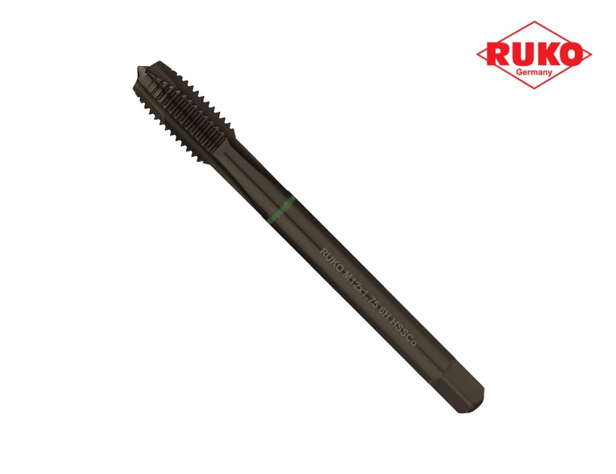Метчик машинный RUKO HSSE VAP DIN376 6h метрическая резьба М12х1,75 мм 232120VA
