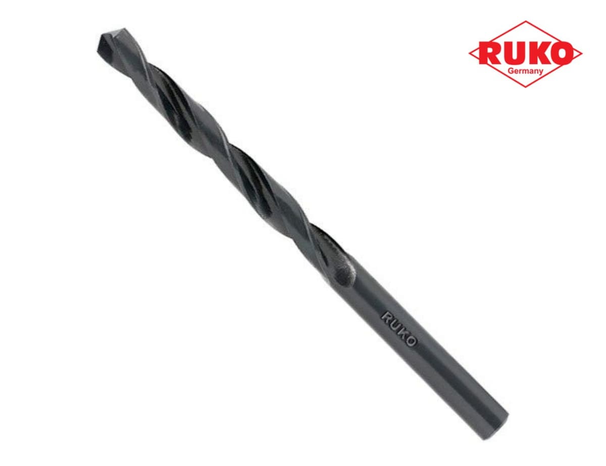 Сверло по металлу RUKO HSS-R 6,4x101/63 мм DIN338 h8 5xD 118° 201064