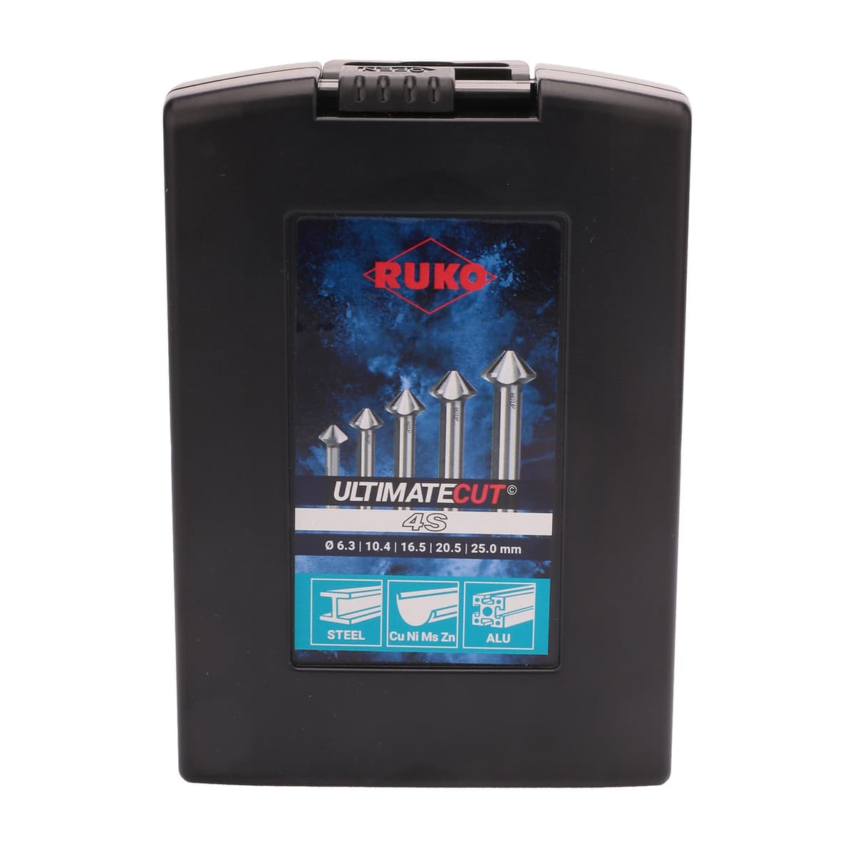 Набор зенковок RUKO UltimateCut 4S 90° 6,3-25 мм HSS-G 4z 5 шт 102891RO