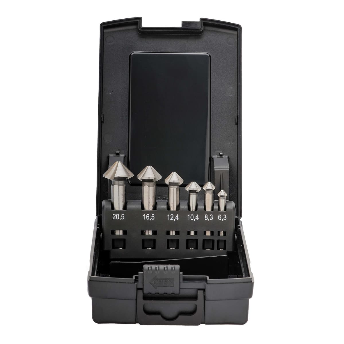 Набор зенковок RUKO UltimateCut 90° 6,3-20,5 мм HSS-G 3z 6 шт 102790RO