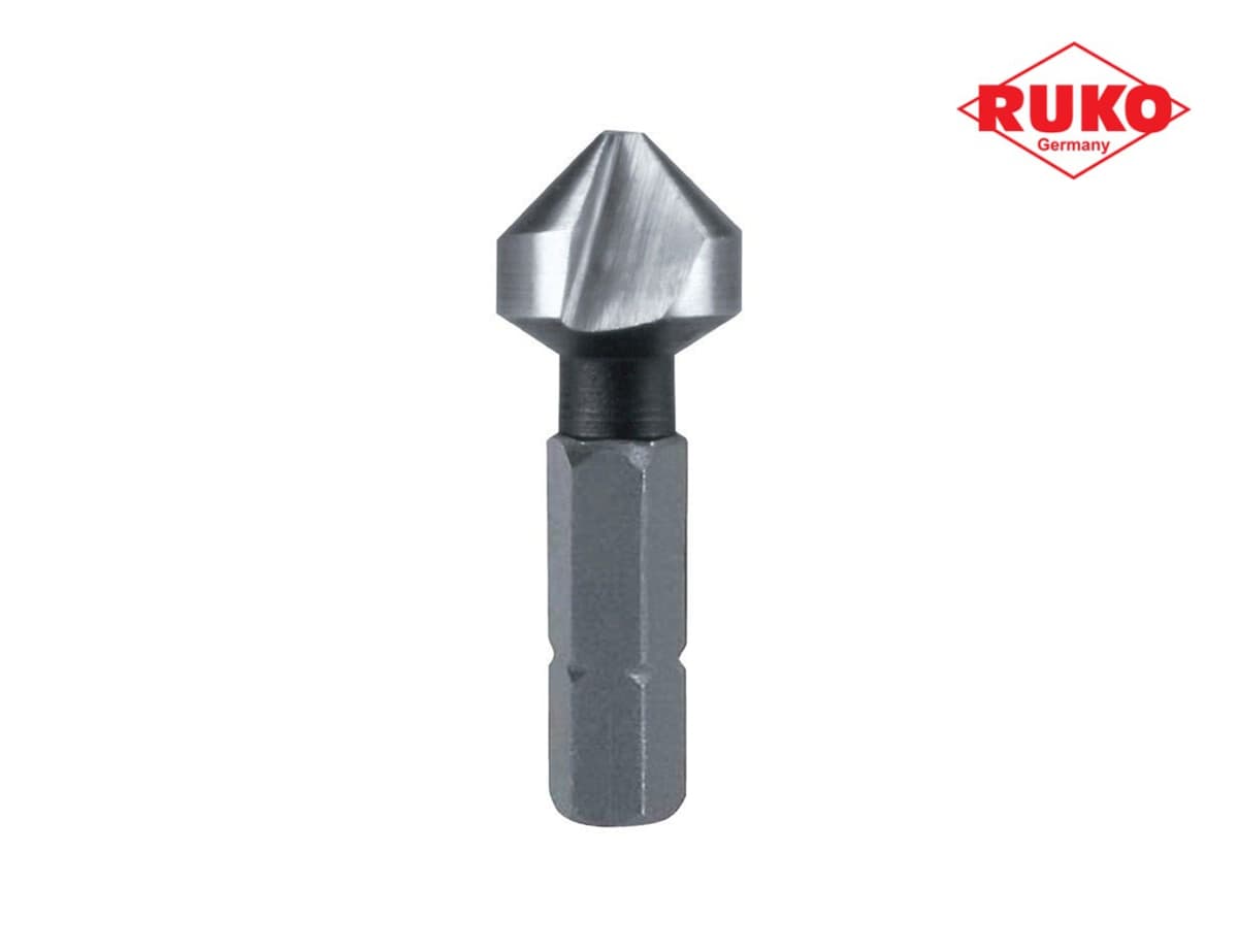 Зенковка-бита RUKO 90° 16,5 мм HSS-G 3z DIN335C L40 мм Ø1/4" W102317