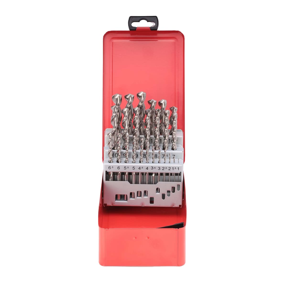 Набор сверл RUKO HSS-G 130° TL3000 DIN338 1,0-13,0 мм 25 шт 258215