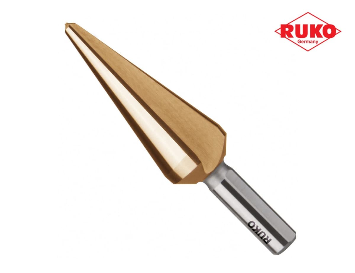 Сверло конусное RUKO HSS-G TiN 5-31 мм L=103 мм d=9 мм 101008T