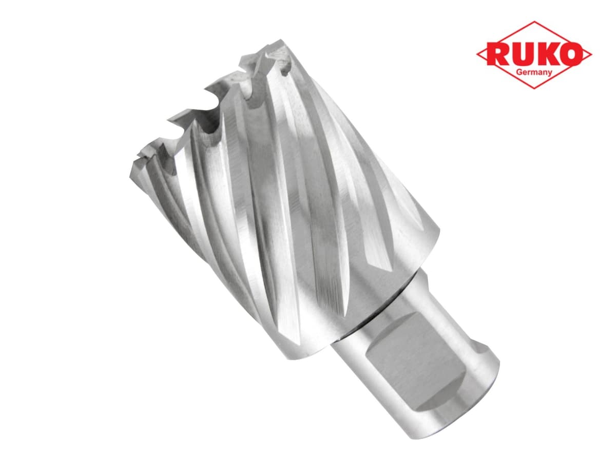 Сверло корончатое RUKO HSSE-Co5 34х63/30 мм Weldon19 108234E