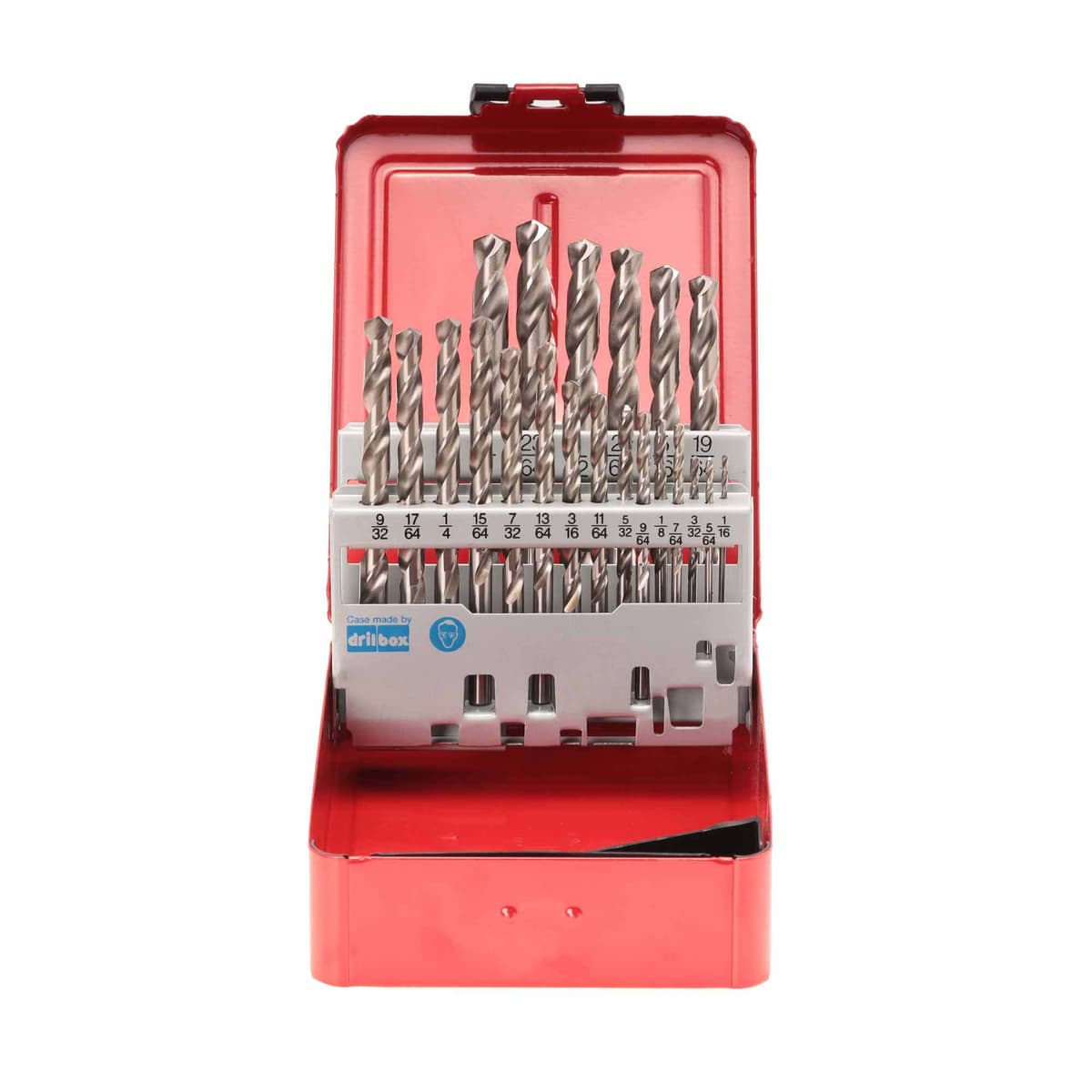 Набор сверл дюймовых RUKO HSS-G 118° DIN 338 1/16"-3/8" 21 шт 214850RO