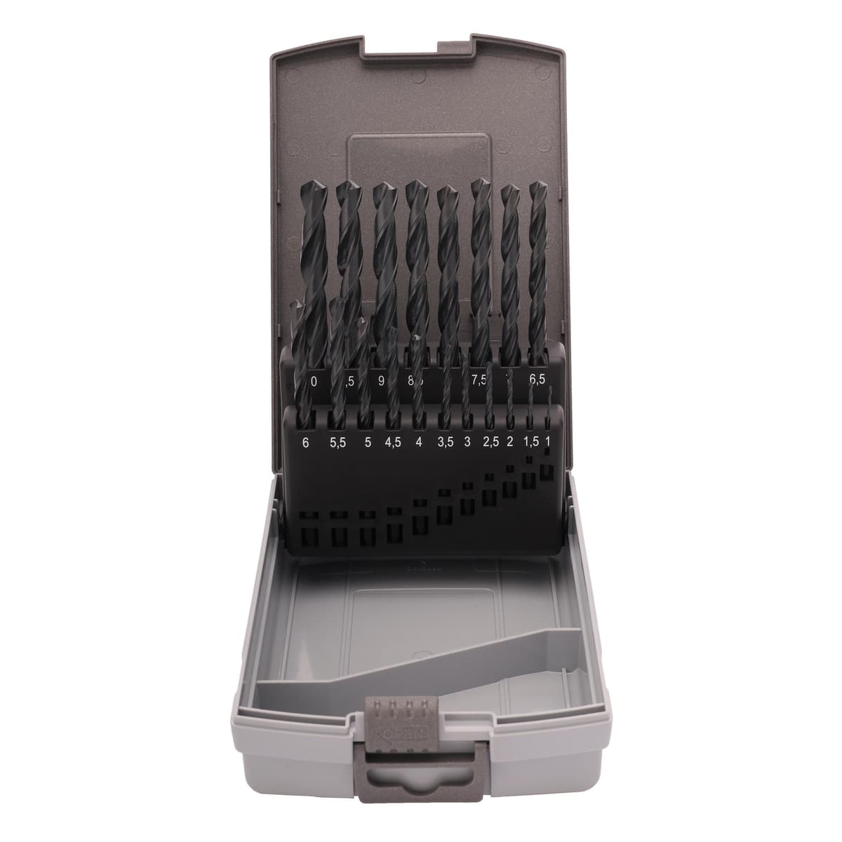 Набор сверл RUKO HSS-R 118° DIN338 1,0-10,0 мм 19 шт 205212RO