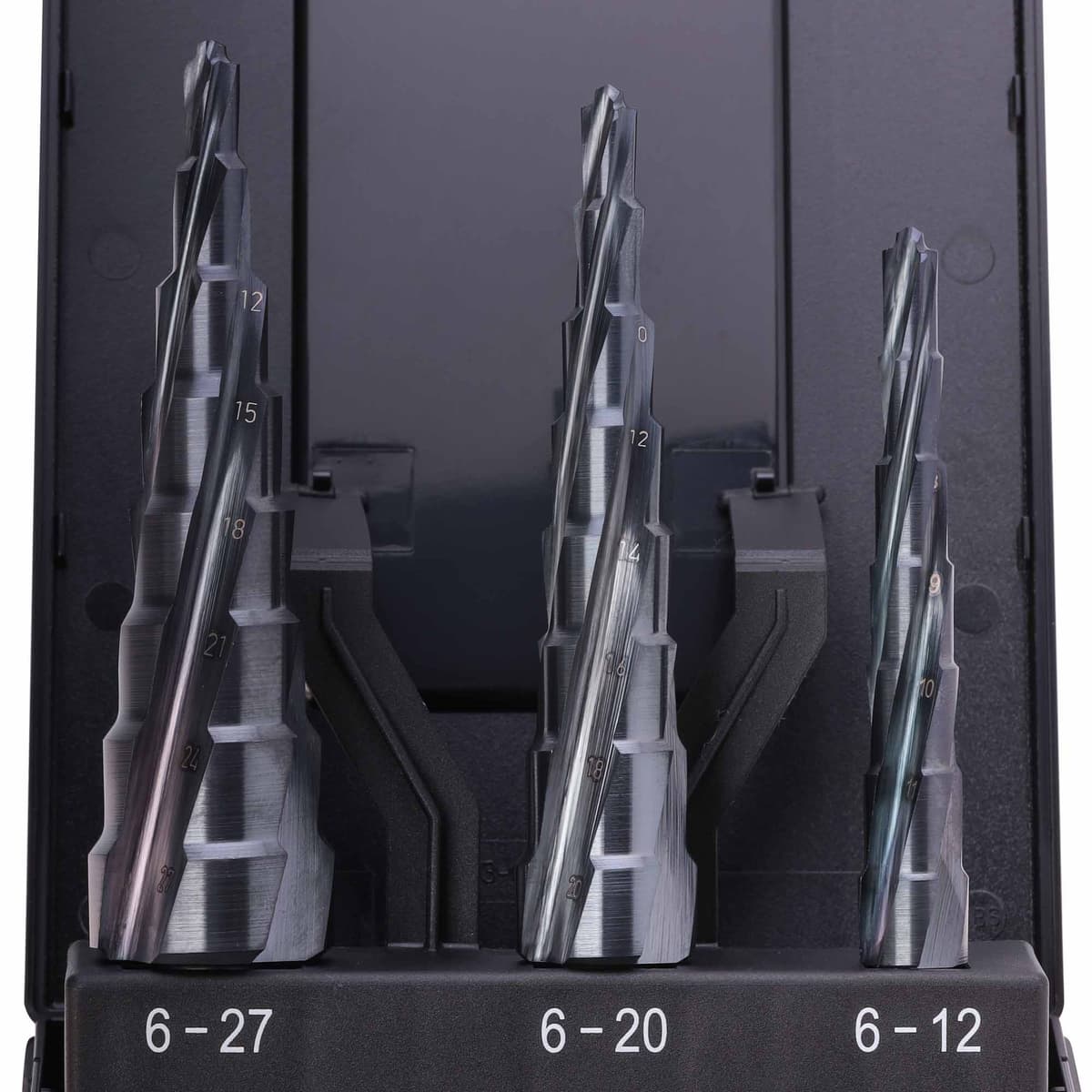 Набор ступенчатых сверл RUKO UltimateCUT HSS-G RUnaTEC 6-12/6-20/6-27 мм 3 шт 101087PRO