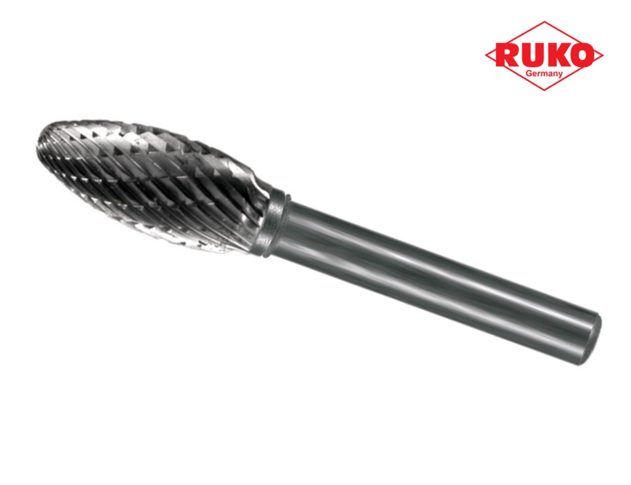 Бор-фрезы твёрдосплавные форма H пламя (FLH)