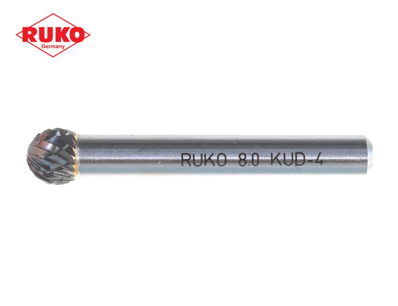 Бор-фреза твердосплавная RUKO HM D(KUD) 8,0x7,2x47x6 мм 116042
